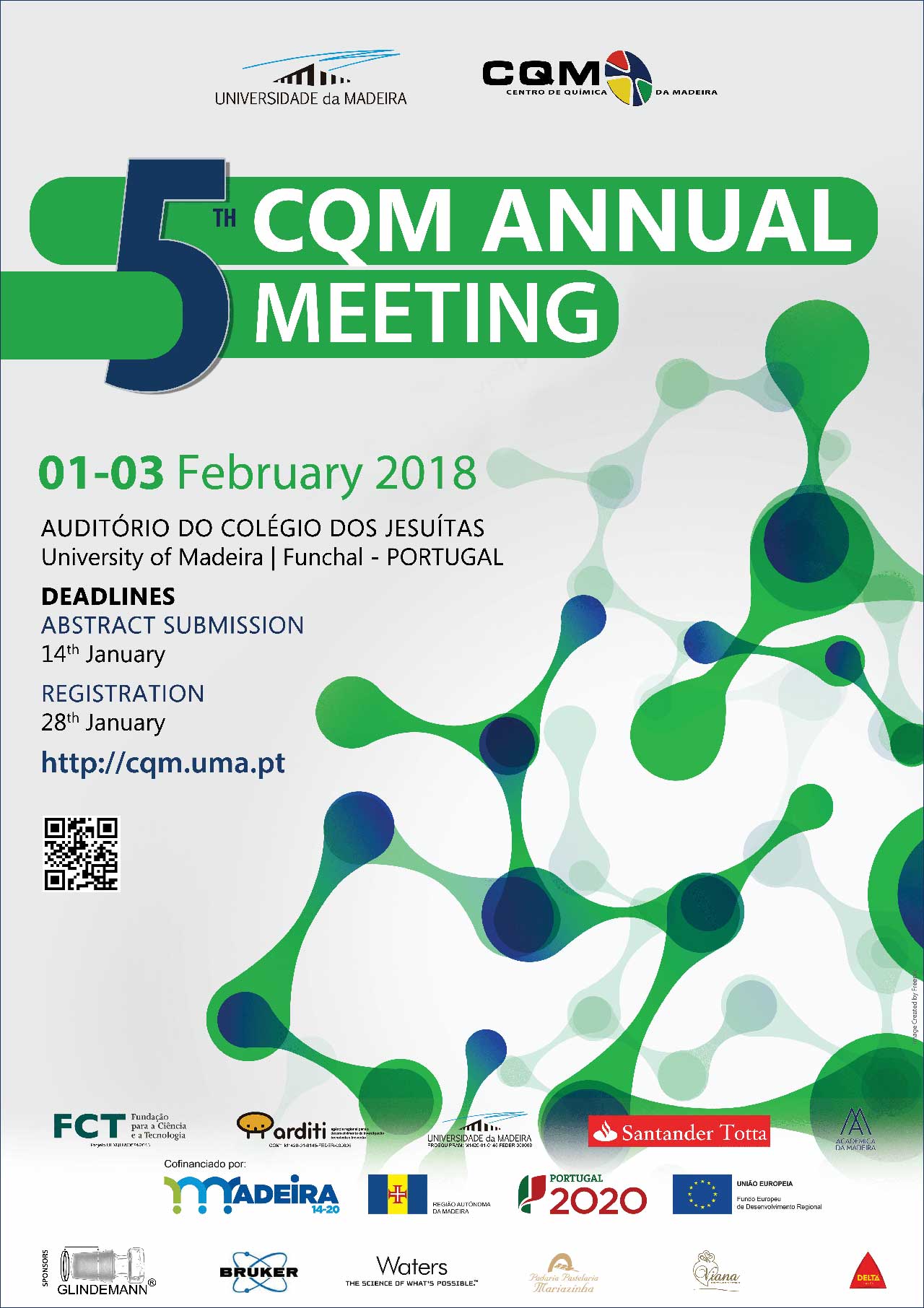 5th CQM Annual Meeting event poster.