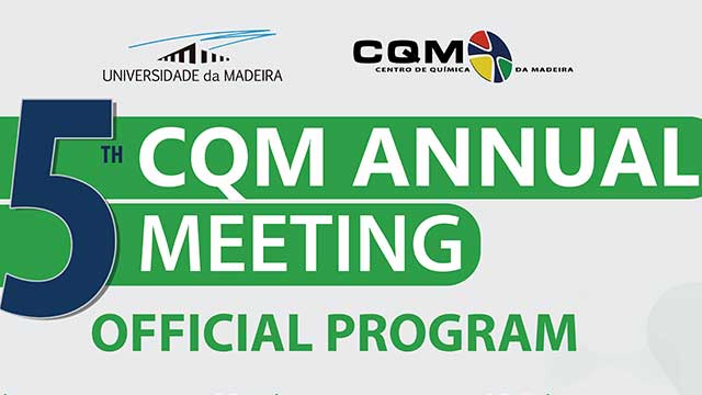 CQM's 5th Annual Meeting program poster header.
