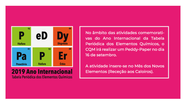 CQM organizes Peddy-paper