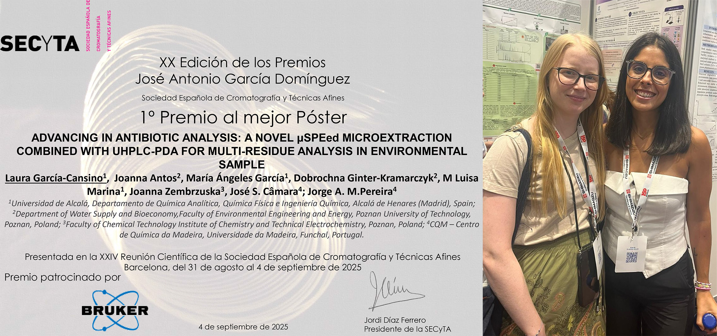 best poster award SECYTA25f