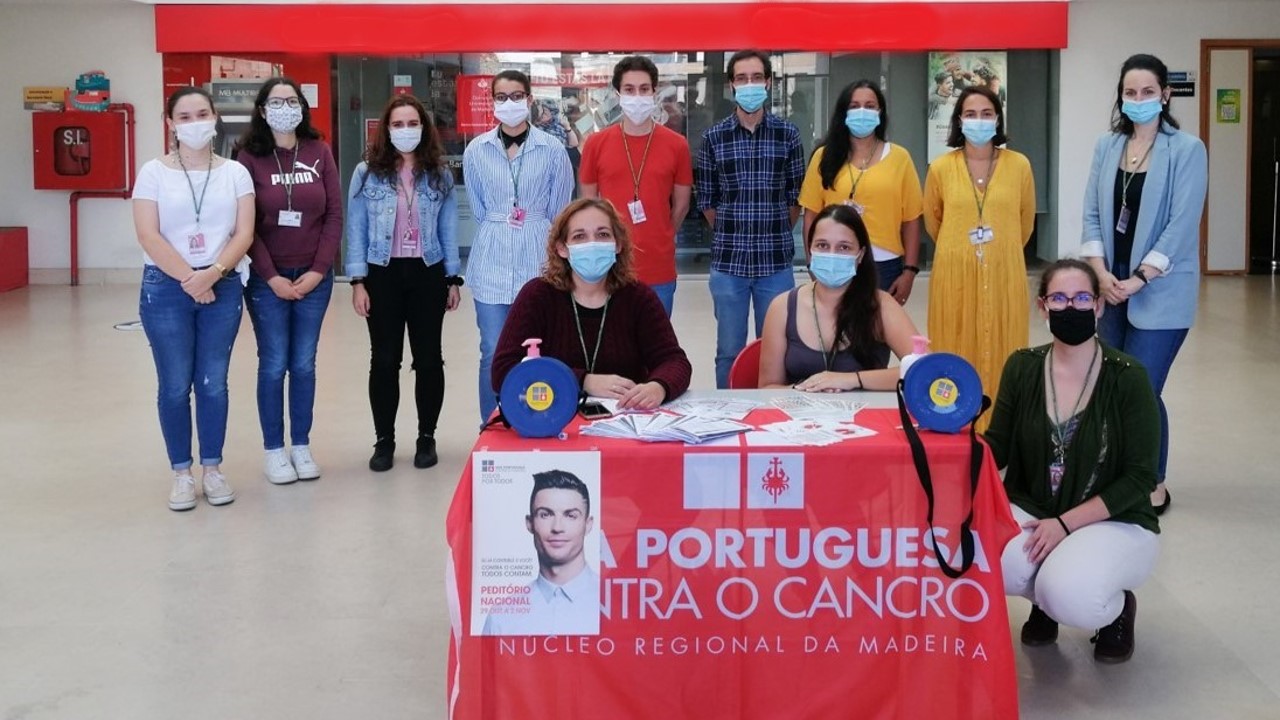 Agradecimento aos voluntários/investigadores do CQM que participaram no Peditório Nacional da Liga Portuguesa Contra o Cancro