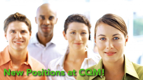 CQM is hiring banner.